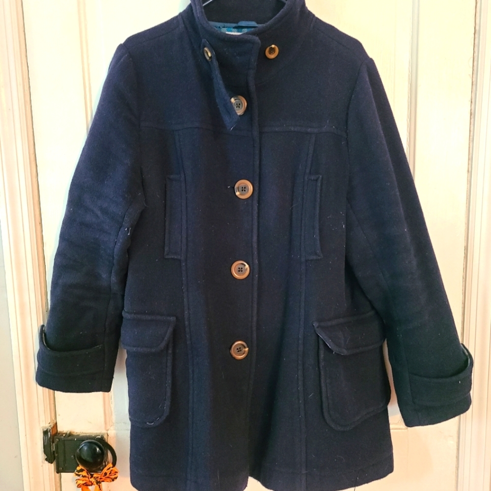 Old Navy Military Style Pea Jacket - XL navy blue